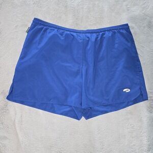 Brooks Breakaway Running Shorts Mens Medium Blue‎ Made In USA